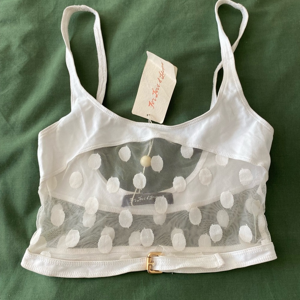For love and lemons sample sale unique clementine bralette
